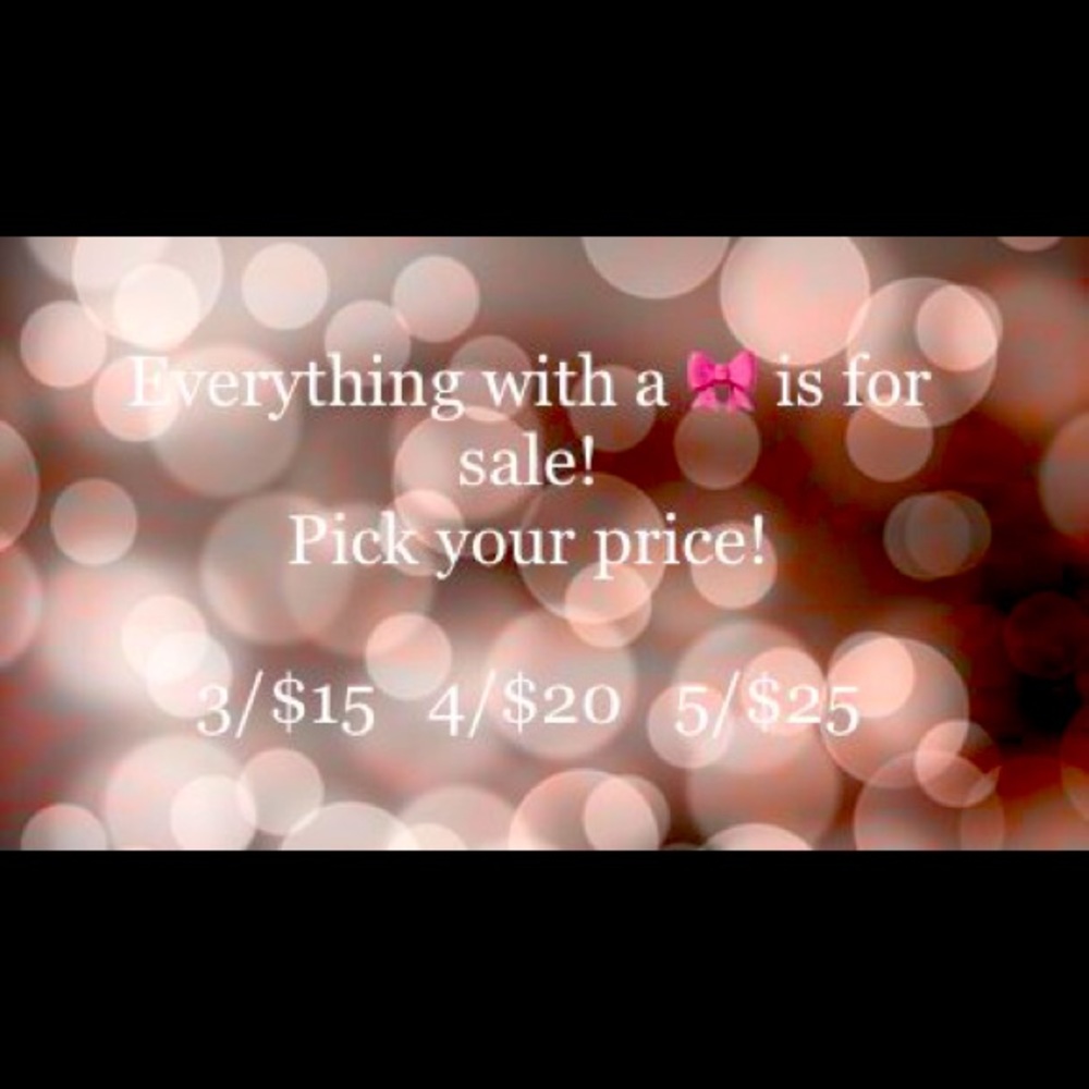 You pick your price sale! Please read!